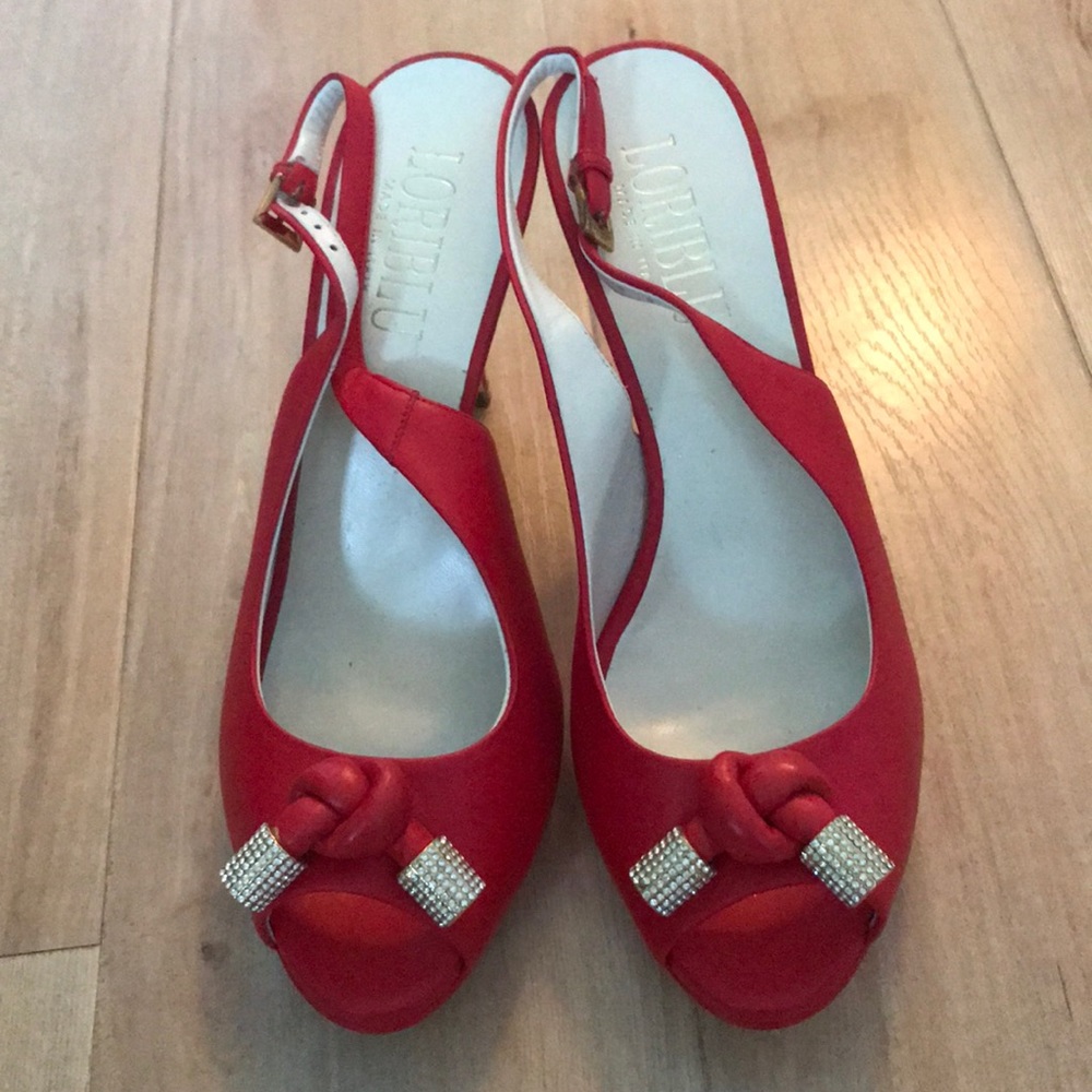 Loriblu Peeptoe Pumps